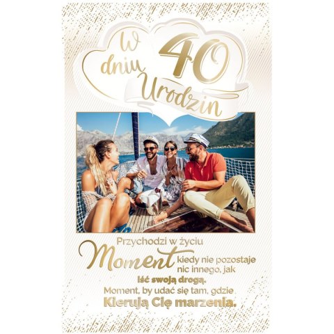 Kartka składana Urodziny DL+ Ab Card (AB+) Ab Card