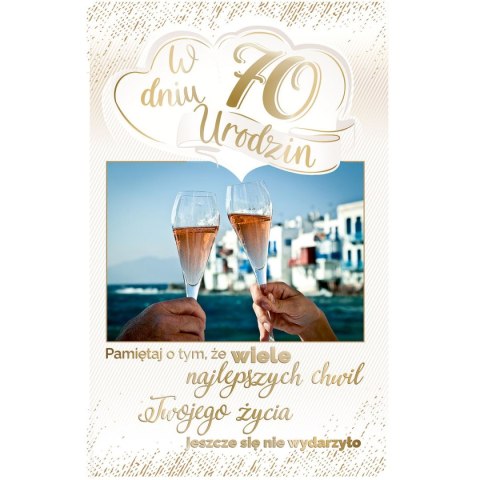 Kartka składana Urodziny DL+ Ab Card (AB+) Ab Card