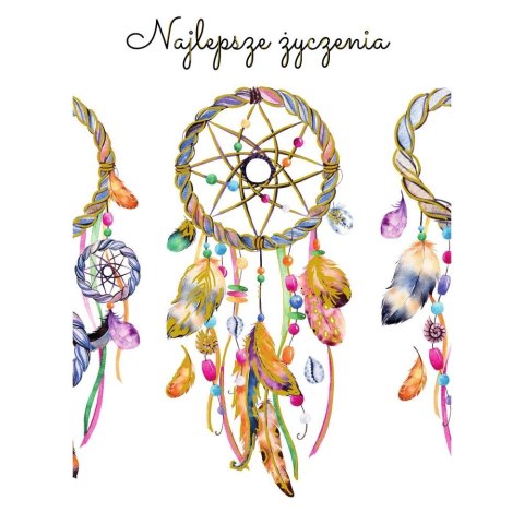 Kartka składana Karnet B6 3 ŁAPACZE C6 Henry (5907465664035) Henry