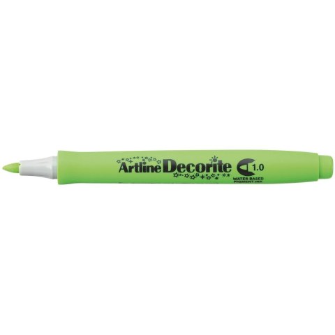 Marker permanentny decorite wkład zielony 1,0mm pędzelek końcówka Artline (AR-033 4 6) Artline