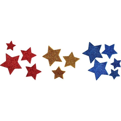 Naklejka (nalepka) Craft-Fun Series piankowe brokatowe Titanum (EB891) Titanum