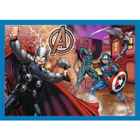 Puzzle Avengers 4w1 el. Trefl (34386) Trefl