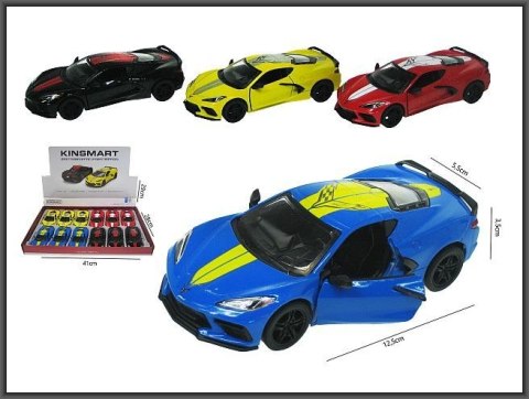 Samochód Corvette 2021 w skali 1:36 Hipo (HXKT251) Hipo