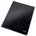 Skoroszyt WOW A4 czarny karton Leitz (30010095) Leitz