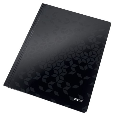 Skoroszyt WOW A4 czarny karton Leitz (30010095) Leitz