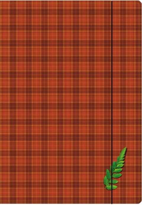 Teczka kartonowa na gumkę A4 mix Kreska Kreska