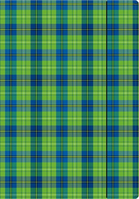 Teczka kartonowa na gumkę A4 mix Kreska Kreska