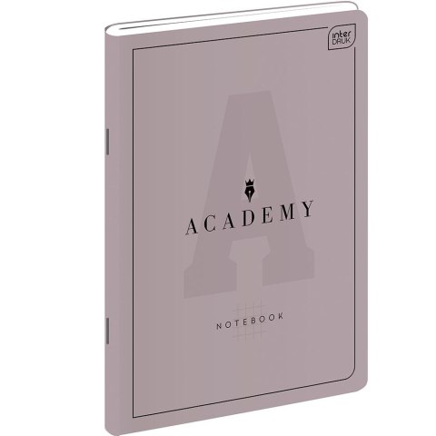 Zeszyt ACADEMY A4 60k. 90g krata Interdruk (5902277299222) Interdruk