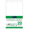 Blok do tablic flipchart A1 20k. 80g czysty [mm:] 1000x640 Interdruk (FLI20) Interdruk