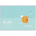 Blok techniczny A4 kolorowa 180g 10k Interdruk (SZ-80041) Interdruk