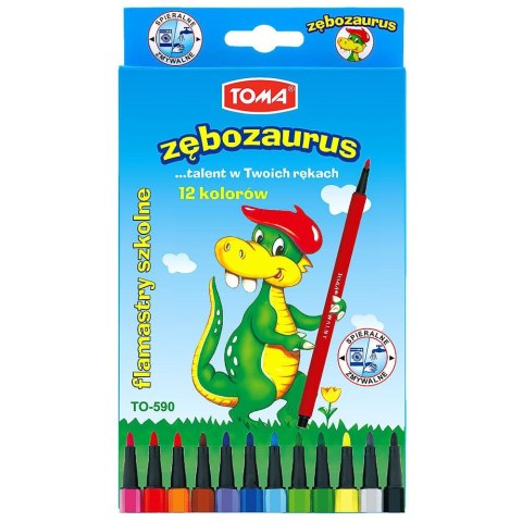 Flamaster 12 kol. Toma (to-590) Toma