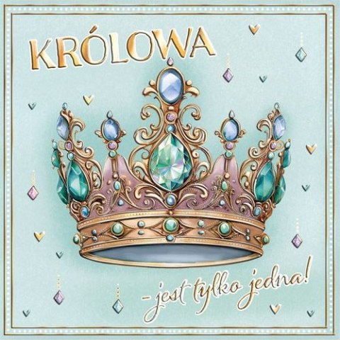 Kartka składana Karnet KW KORONA II kw Henry (5905701488124) Henry