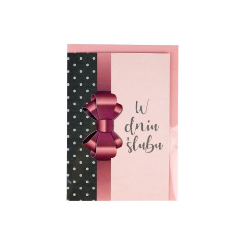 Kartka składana KARNET SLUBNY [mm:] 138x185 Rexus Rexus