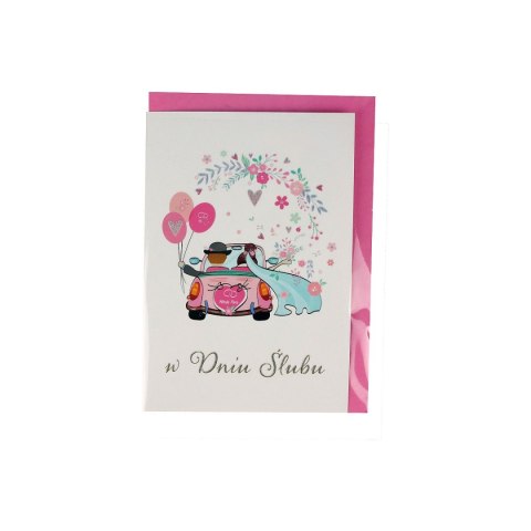 Kartka składana KARNET SLUBNY [mm:] 138x185 Rexus Rexus