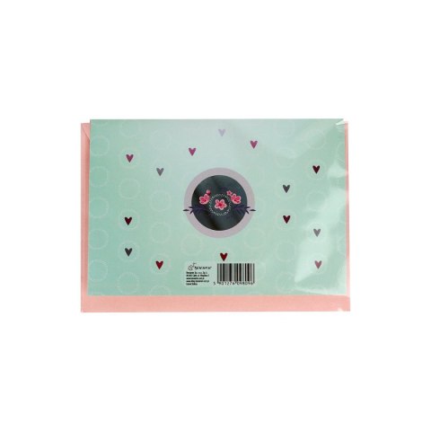 Kartka składana KARNET SLUBNY [mm:] 138x185 Rexus Rexus