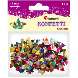 Konfetti Titanum Craft-Fun Series Trójkąty mix kolorów Titanum