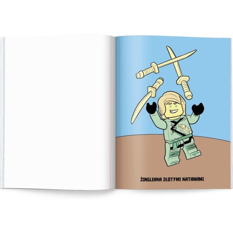 Książka dla dzieci Lego Ninjago. Maluj wodą Ameet Ameet