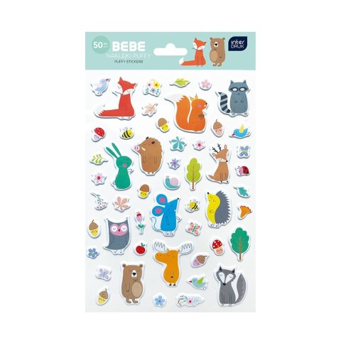 Naklejka (nalepka) BB KIDS 5902277346360 Interdruk (50szt) Interdruk