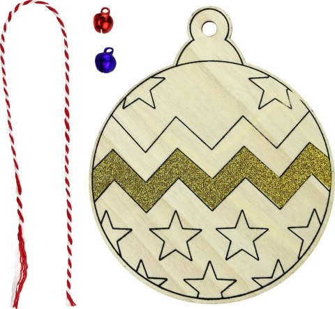 Ozdoba drewniana Craft-Fun Series Bombka Titanum (SDDD-200) Titanum