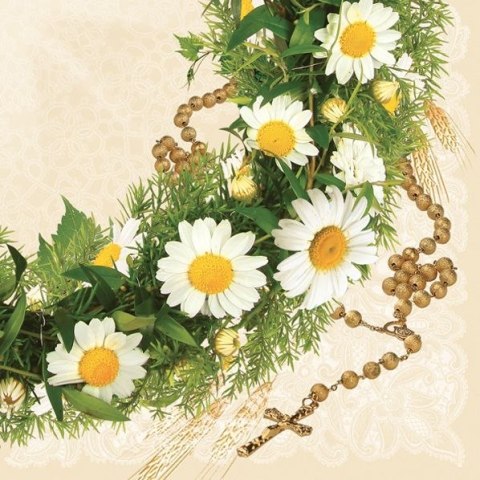 Serwetki komunia mix bibuła [mm:] 330x330 Pol-mak (SL ko) Pol-mak