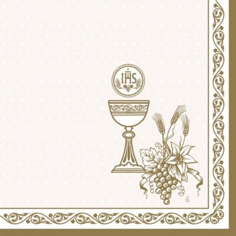 Serwetki komunia mix bibuła [mm:] 330x330 Pol-mak (SL ko) Pol-mak