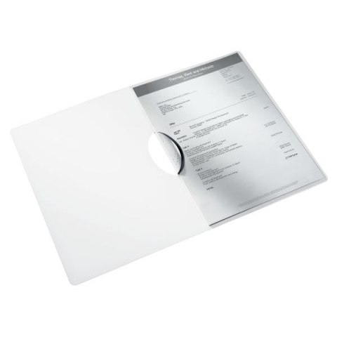 Skoroszyt Wow ColorClip A4 czarny plastik Leitz (41850095) Leitz