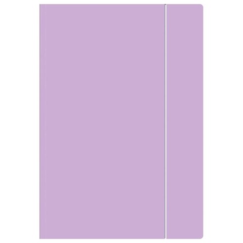 Teczka kartonowa na gumkę pastel HOLOGRAM A4+ mix Interdruk Interdruk