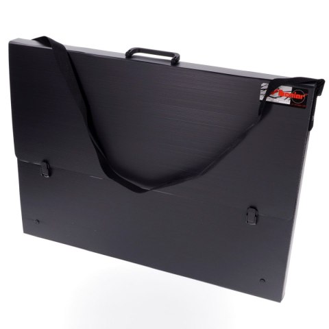 Teczka rysunkowa B2 czarny [mm:] 730x520 Leniar (90421) Leniar