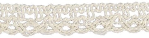 Wstążka Craft-Fun Series Koronka 11x3 [mm x m] kremowa Titanum (24BR0201-82) Titanum