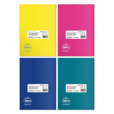 Zeszyt Herlitz Colors 9564972 B5 60k. 70g krata (400198135) Herlitz