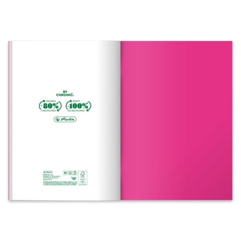 Zeszyt Colors 9564972 B5 60k. 70g krata Herlitz (400198135) Herlitz