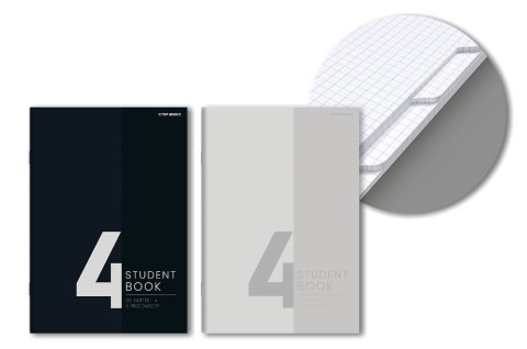 Zeszyt STUDENT BOOK 4 PRZEDMIOTY A5 80k. 70g krata Top 2000 (400181906) Top 2000