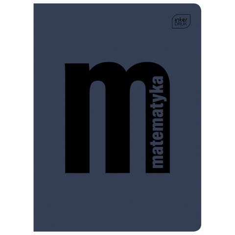Zeszyt tematyczny Matematyka A5 60k. 70g krata Interdruk Interdruk
