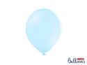 Balon gumowy Strong Baloons Pastel Light Blue 1op/100sztuk pastelowy 100 szt niebieski jasny 270mm (SB12P-001J) Strong Baloons