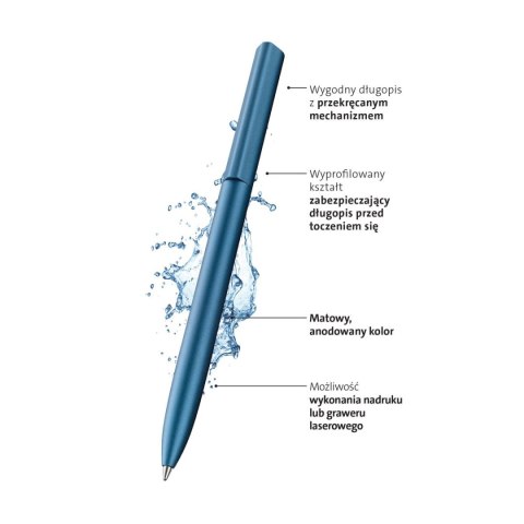 Długopis K6 Ineo Ocean Blue w etui 822473 wkład niebieski Pelikan (400191373) Pelikan