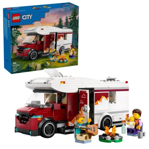 Klocki konstrukcyjne Lego City Wakacyjny kamper pełen przygód (60454) Lego