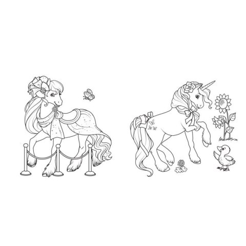 Książeczka edukacyjna Wspaniałe kucyki i jednorożce Aksjomat Aksjomat