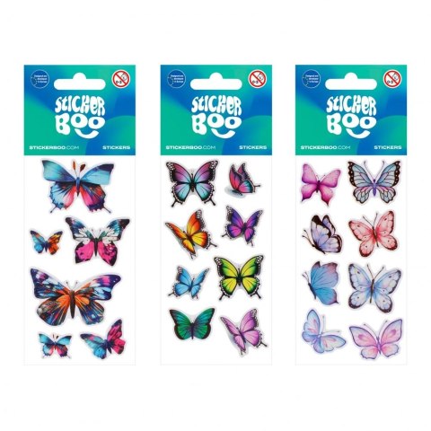 Naklejka (nalepka) Motyle Sticker Boo (534612) Sticker Boo