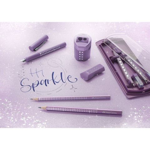 Ołówek Sparkle metallic Violet B Faber Castell (118263 FC) Faber Castell
