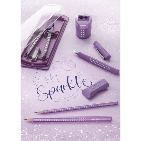 Ołówek Sparkle metallic Violet B Faber Castell (118263 FC) Faber Castell