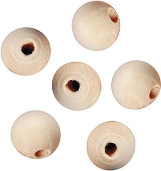 Ozdoba drewniana Craft-Fun Series koraliki Titanum (22TH401-13) Titanum