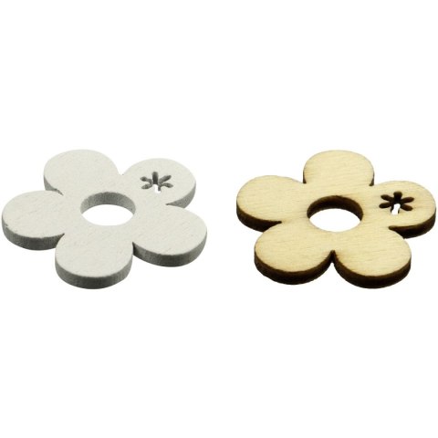 Ozdoba drewniana Craft-Fun Series kwiatki Titanum (191006) Titanum