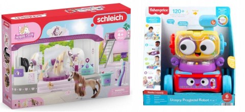 Pakiet PROMOCJA Mattel Salon Piękności Dla Koni + 	 42588+HCK41 (496163+609810) Mattel