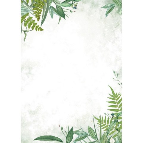 Papier ozdobny (wizytówkowy) A4 Flora 100g Galeria Papieru (233710) Galeria Papieru