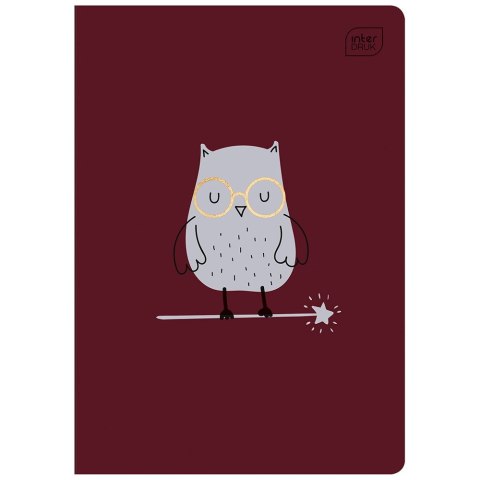 Zeszyt A5 16k. 70g krata Interdruk (ZE16KF#) Interdruk