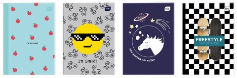 Zeszyt A6 16k. krata Interdruk (ZES) Interdruk