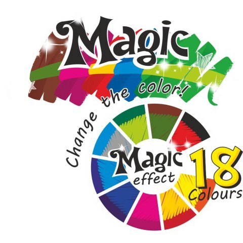 Flamaster magiczne 10 kol. Patio (36078) Patio