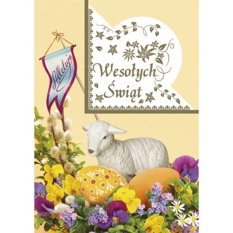 Kartka składana B6 Pol-mak Pol-mak