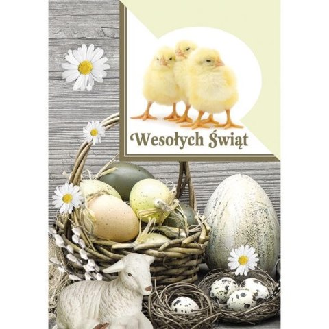 Kartka składana B6 Pol-mak Pol-mak