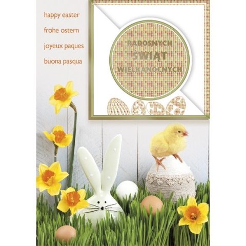 Kartka składana B6 Pol-mak Pol-mak